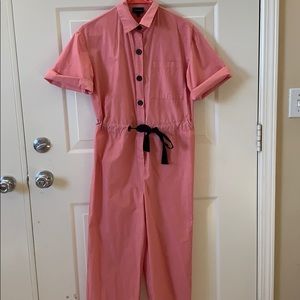 Who what wear pink jumpsuit